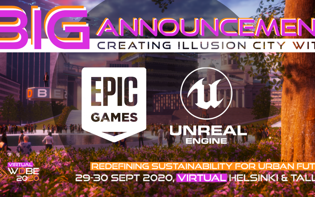 BIG NEWS: WDBE 2020 to redefine the virtual summit experience using Epic Games’ Unreal Engine technology
