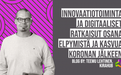 Innovaatiotoiminta ja digitaaliset ratkaisut osana elpymistä ja kasvua koronan jälkeen