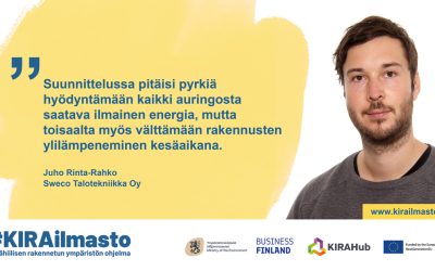 Energiansuunnittelun hyödyt asuinhankkeen alkuvaiheessa -hankkeen tavoitteena on osoittaa oikea-aikaisen energiasuunnittelun edut