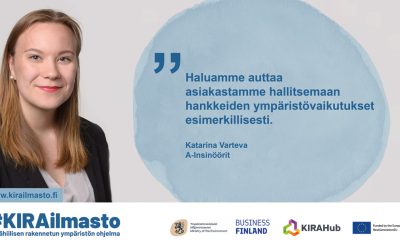 Kestävän rakennuttamisen liiketoimintakonsepti tukee ympäristövastuun edistämistä alalla