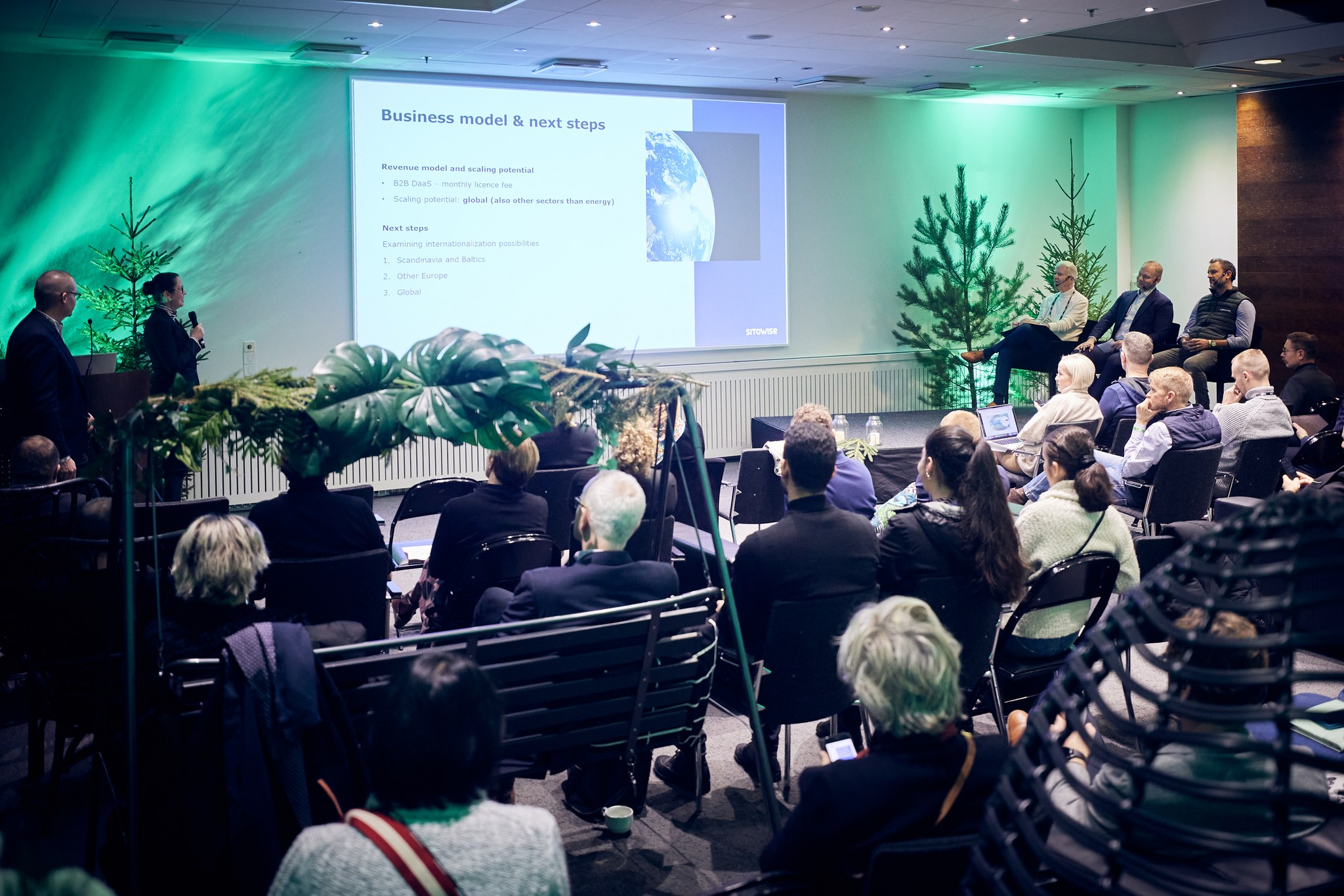 _M0A6536 Slush 2023 side event Climate tech for built environment pitching competition with Business Finland, Ministry of the environment and KIRAHub