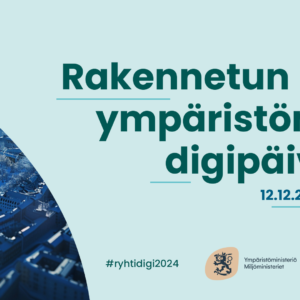 Rakennetun ympäristön digipäivä 12.12.2024