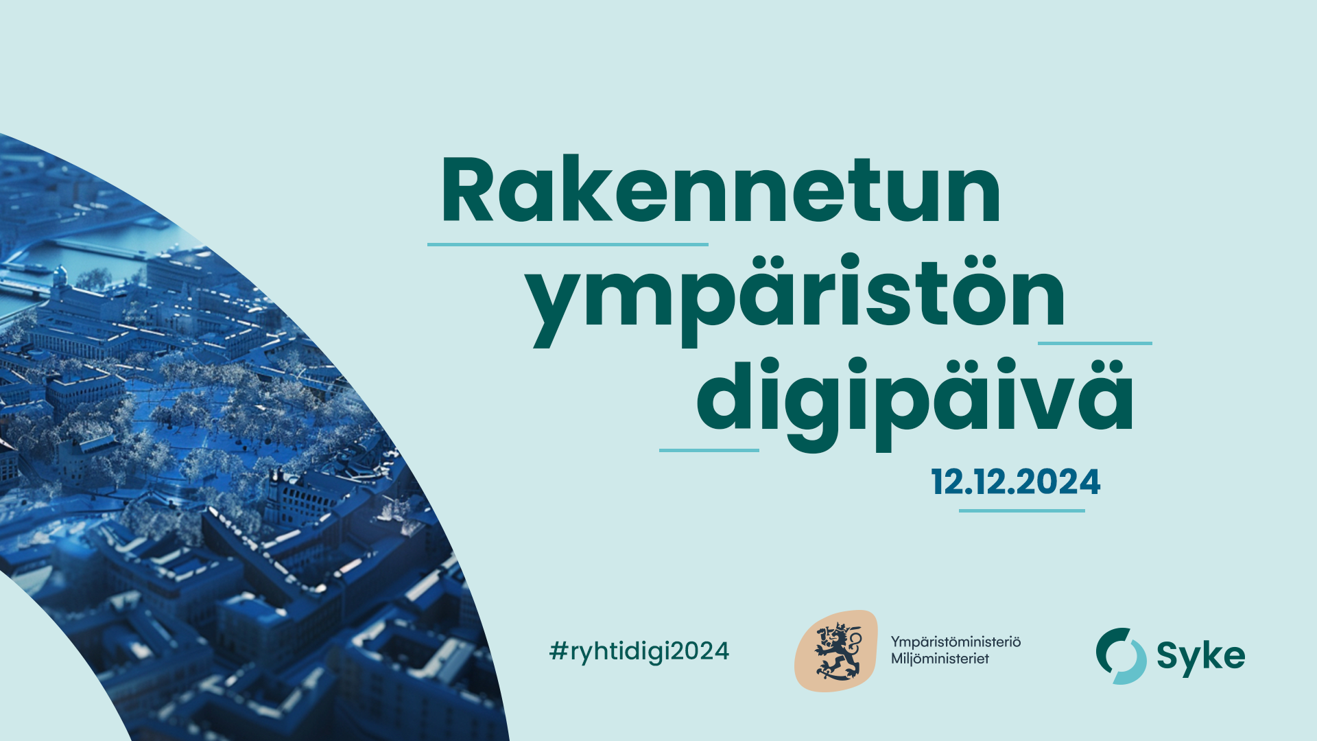 Rakennetun ympäristön digipäivä 12.12.2024