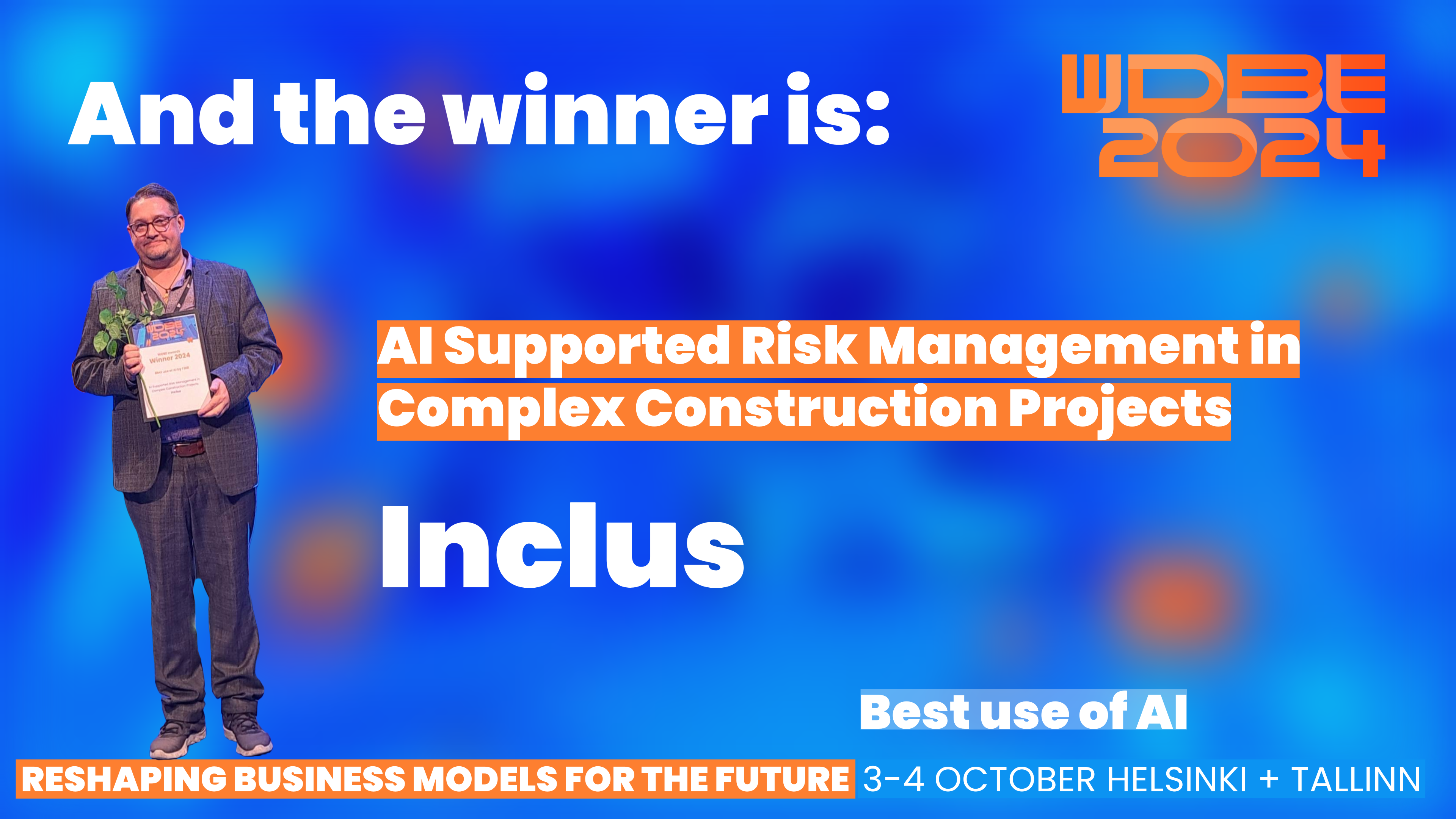wdbe2024 awards_AI supported risk management_Inclus