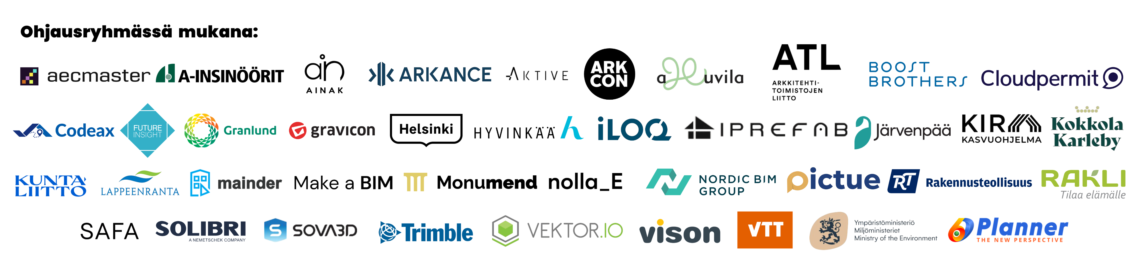 Building permit ecosystem_ohjausryhmä_