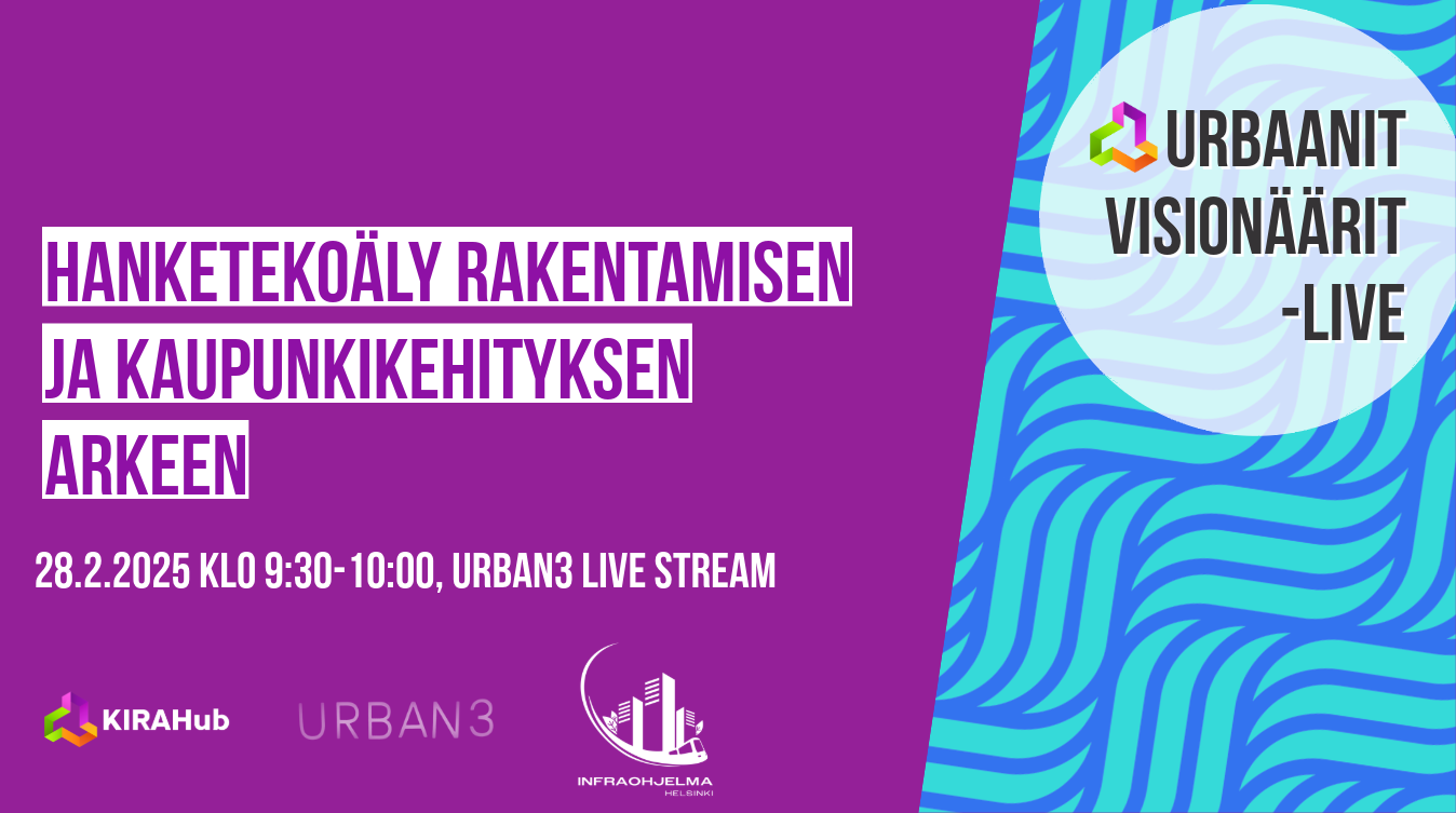 Digitaalista laadunvarmitusta betonituotannon kaikkiin vaiheisiin, KIRAHubin livestriimattu henkilöhaastattelu