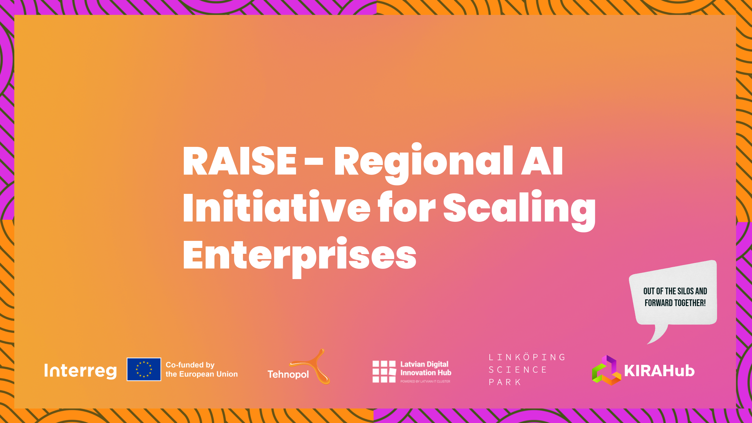 RAISE - Regional AI Initiative for Scaling Enterprises EU Interreg project