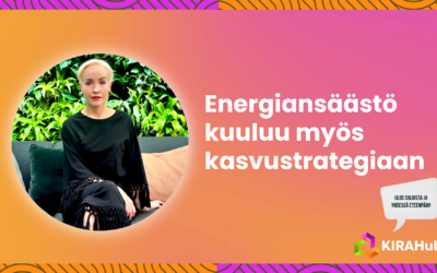 Energiansäästö kuuluu myös kasvustrategiaan