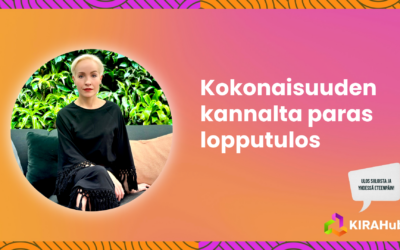 Kokonaisuuden kannalta paras lopputulos